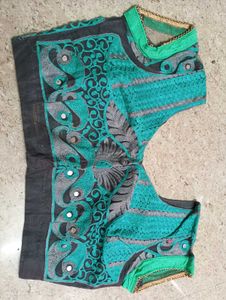 Sea Green New Saree❤‍🔥