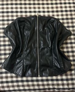 Black Corset Top By H And M