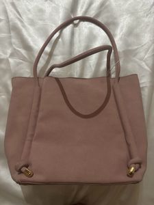 Preety Peach Hand Bag