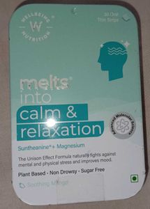 Wellbeing Nutrition Melts: Calm & Relaxation