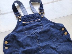 Denim Dungaree Very Cute Like New
