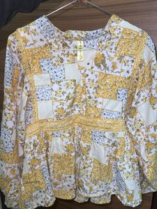 Floral Patchwork Blouse