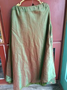 Green Ethnic Skirt