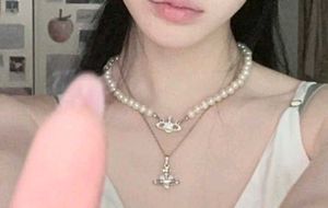 Combo Of Vivienne Westwood Pearl Necklace