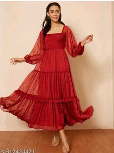 Red Maxi Dress