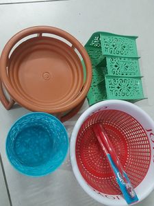 Multipurpose Combo of Organizers with Matka stand