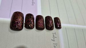 Sparkling Press-On Nail Set