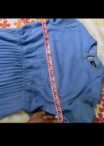 Sky Blue Flare Dress