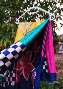Elegant Teal Saree