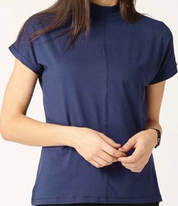 Blue Relaxed Fit Top