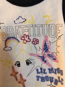 Cute Brattitude Crop Tank Top