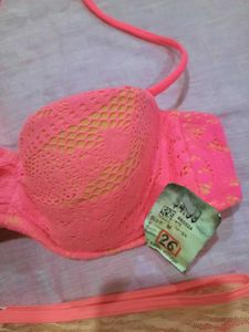 New Pink Lace Bikini Set