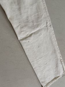 Ripped off White Jeans