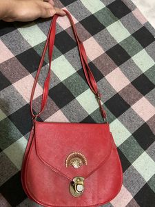 Red Sling Bag