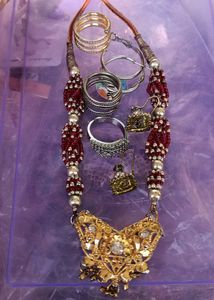 Jewellery Set, Rings, Earrings (Baali And Jhumki)