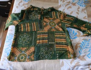 Patchwork Printed top