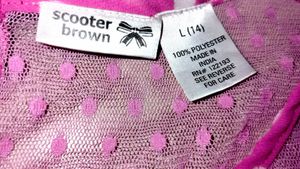 Pink Mesh Frock