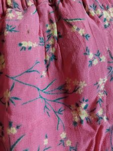 Pretty Floral Midi Skirt