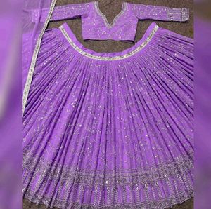 dreamy lavender lehenga 🐚🫧🦢