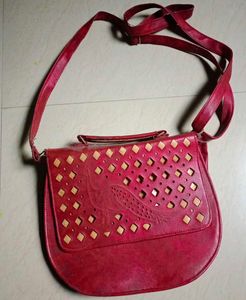 Red Crossbody Bag
