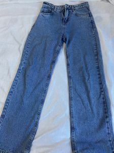 👖High-waist Denim Straight Jeans 👖
