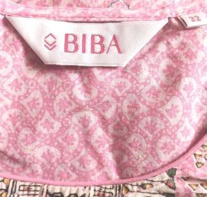 Pink Biba Kurti