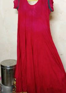 Pink Anarkali Dress 💞