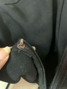 Lace-Up Black Shorts