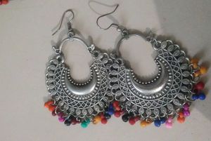 Ethnic Chandbali Earrings
