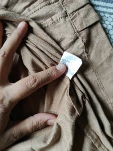 Brown Buttoned Dress