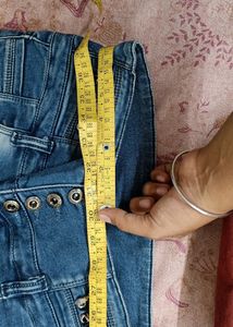 Blue Denim Jeans ( High Waisted)