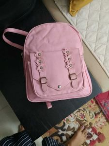 Pink Floral Backpack
