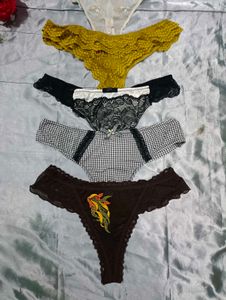 Mixed Thong Panties Bundle -
