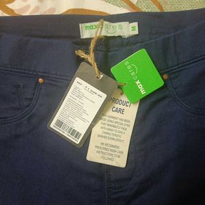 Navy Blue Eco-Wash Jeggings – Max Cares