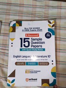 Sample Papee Books CBSE  10th | All Subjects 2025