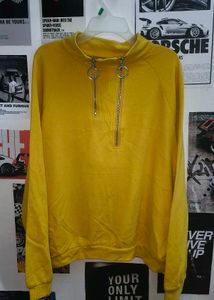Yellow Pullover Sweater