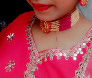 Pink Gown.1hours Wear Kiya Srif
