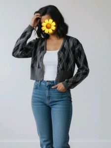 Argyle Cardigan