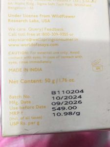 Asaya Aqua Dew Sunscreen