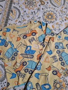 Boys&#39; Construction Pajama Set