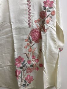 Floral Embroidered Co-ord Set