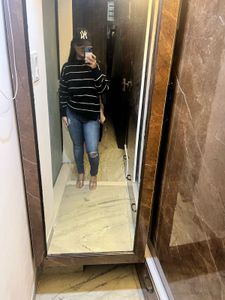 Worn Once Denims On My Birthday- Stretchable