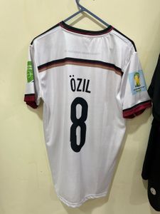 Germany 2014 world cup winner ozil football jersey