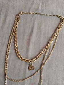 Layered Gold-Tone Necklace