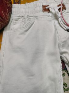 White Joggers