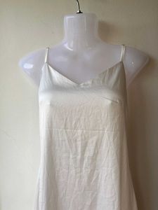White Slip Dress