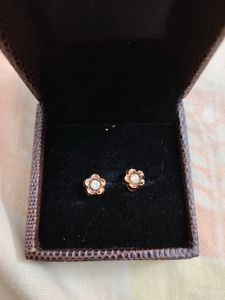 7 Pair Of Cute Earrings With Gold Plated Ring