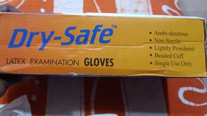 Dry Safe Rubber Hand Gloves