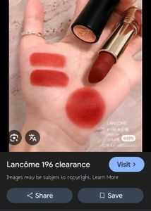 Lancome Absolu Rouge 196