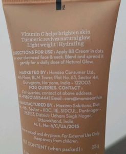 Mamaearth Glow Serum BB Cream